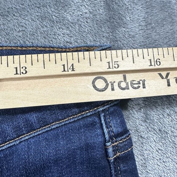 Madewell Jeans Womens 29x26 Blue 9” High-rise Skinny Stretch Denim Pants - Picture 11 of 14